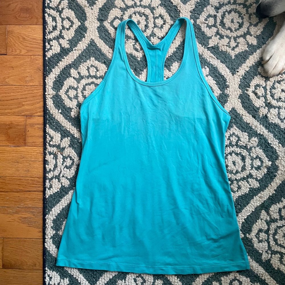 Teal NIKE Women's Slim Dri- Fit Tank